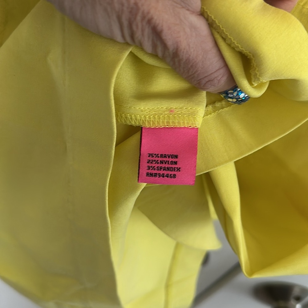 Betsy Johnson yellow heart dress 10 - Picture 4 of 4